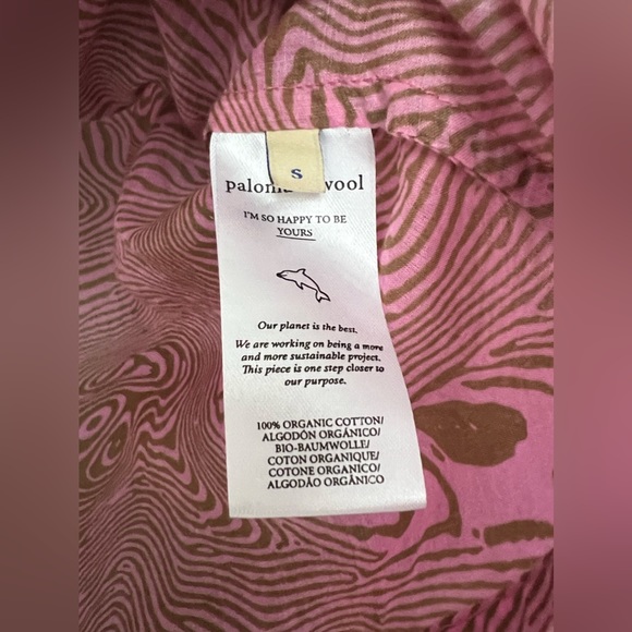 Paloma Wool Sonia Organic Cotton Blouse - S - Picture 4 of 4